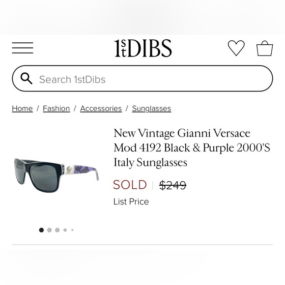 Versace RARE Alice Sunglasses - Picture 8 of 10